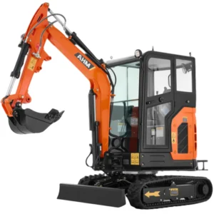 AY-25J 25 HP Perkins Diesel 2.5 Ton Mini Excavator – Swing Boom, Adjustable Speed