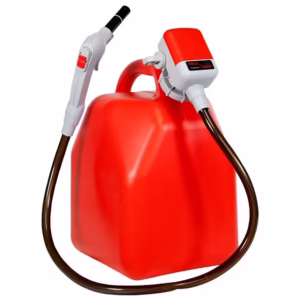 Battery Powered 2.6GPM Fuel Transfer Pump with Power Nozzle TRFA03