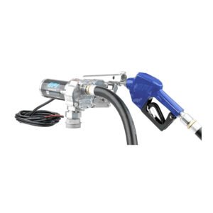 GPI M-180S-AU 12V 18 GPM Fuel Transfer Pump w/Auto Shut-off Nozzle