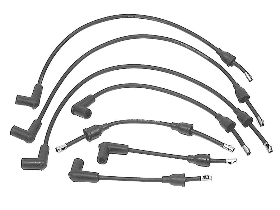 Mercury Mercruiser – Spark Plug Wire Kit – Fits GM In-Line 6 Cylinder Engines with Conventional Points Ignition – 84-816761Q8