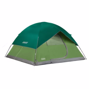 Coleman Sundome 6-Person Camping Tent – Spruce Green | 10×10 ft