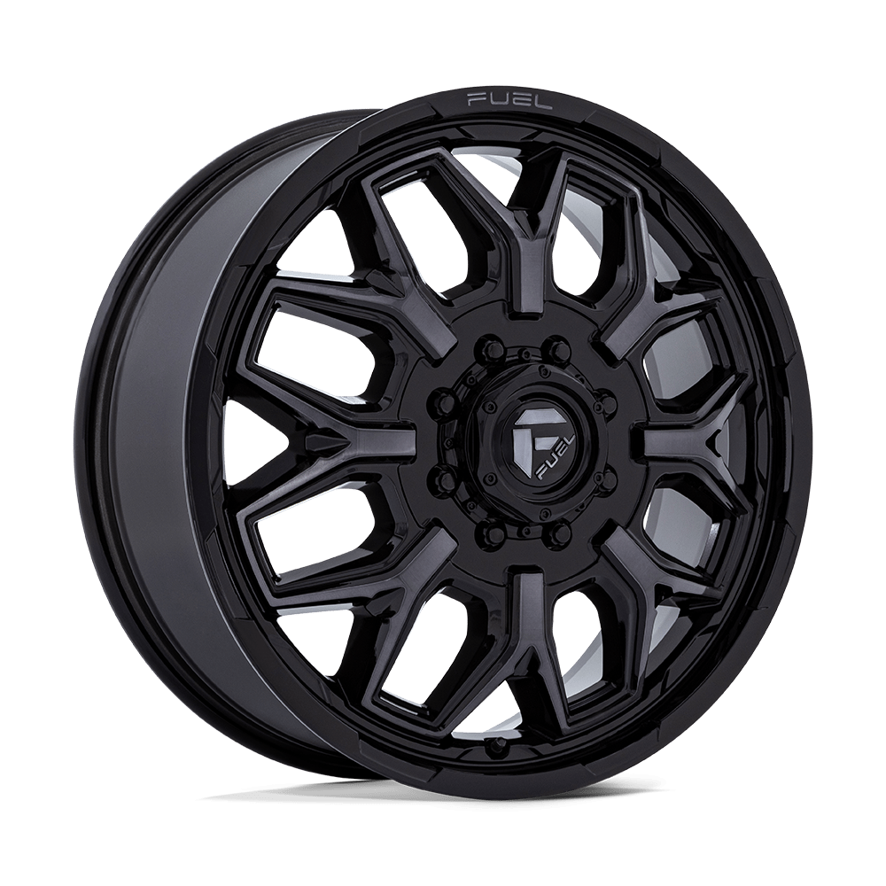 FLUX DRW 22X8.25 8X6.5 +104 GBLK-GY (DF)