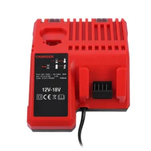 Milwaukee M12-18C Battery Charger Replacement | 12V & 18V Multi-Voltage Rapid Charger
