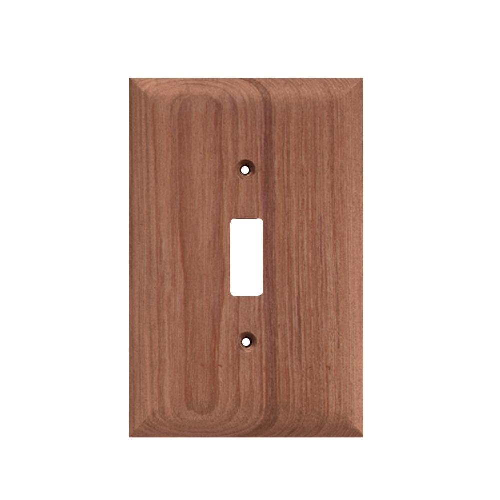 Whitecap Teak Switch Cover/Switch Plate – 2 Pack – 60172