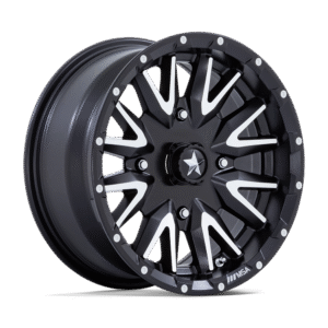 CREED UTV 14X7 4X156 115 +10 M-BLK MCH