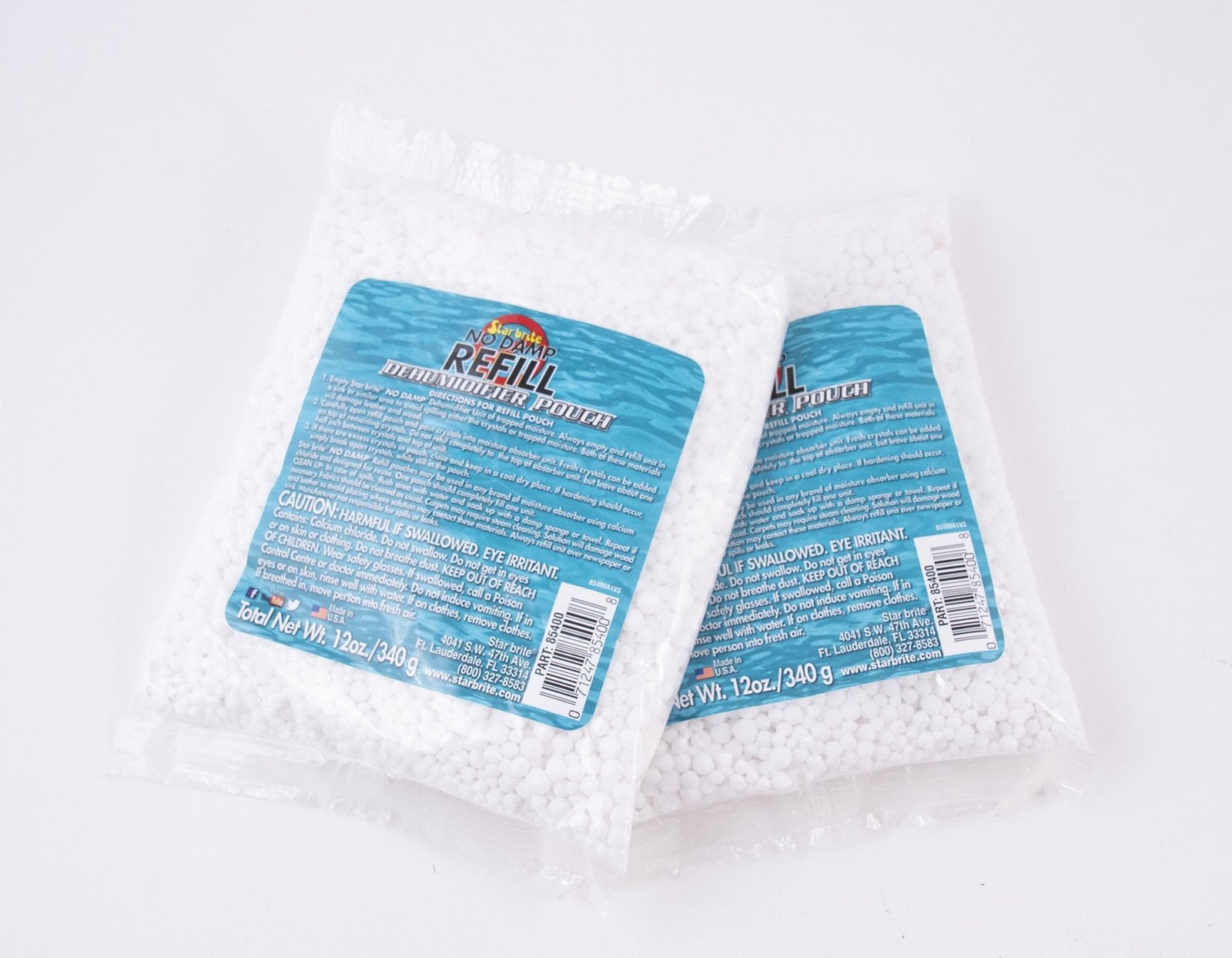 Starbrite – No Damp Dehumidifier & Moisture Absorber Refill – 12 oz. – 2-Pack – 85400
