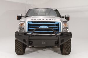 2011-2016 Ford Super Duty Front ELITE Ranch Bumper w/ Pre-runner Guard (F250 – F550) w/ Tow Hooks