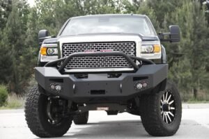 2015-2019 GMC Heavy Duty Winch Bumper w/ Pre-Runner Grill Guard
