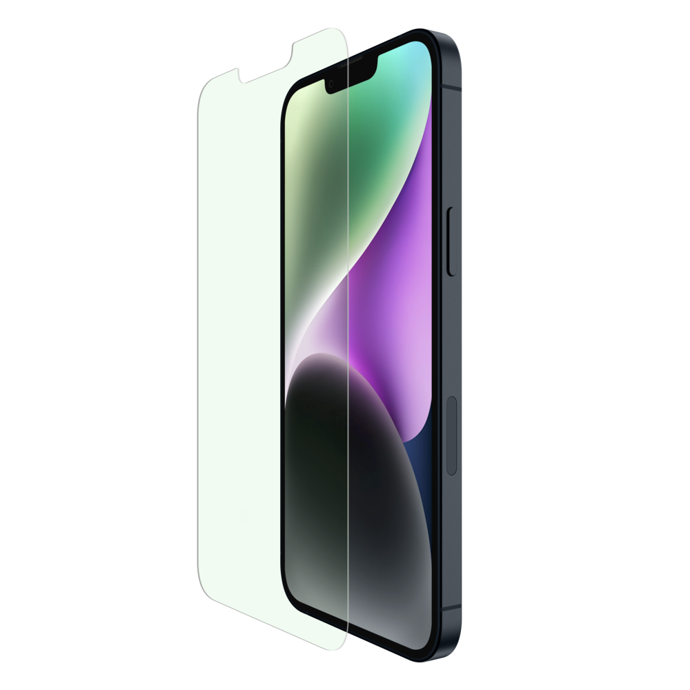 Belkin ScreenForce UltraGlass Blue Light Filter Screen Protector for iPhone - Eye Protection & Durability