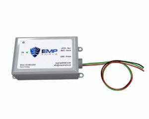 EMP Shield – Single DC 300-420 Volt Solar / Wind EMP Protection (DC-300-420-W)