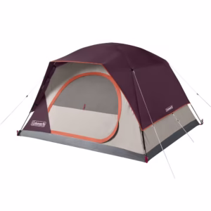 Coleman 4-Person Skydome™ Camping Tent – Blackberry | Easy Setup, Spacious Interior