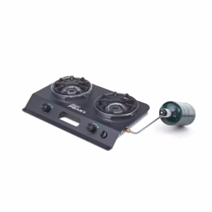 Coleman PEAK1™ 2-Burner Camping Stove | Black – Portable & Powerful