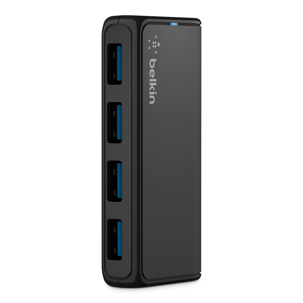 Belkin SuperSpeed USB 3.0 4-Port Hub - High-Speed USB Expansion