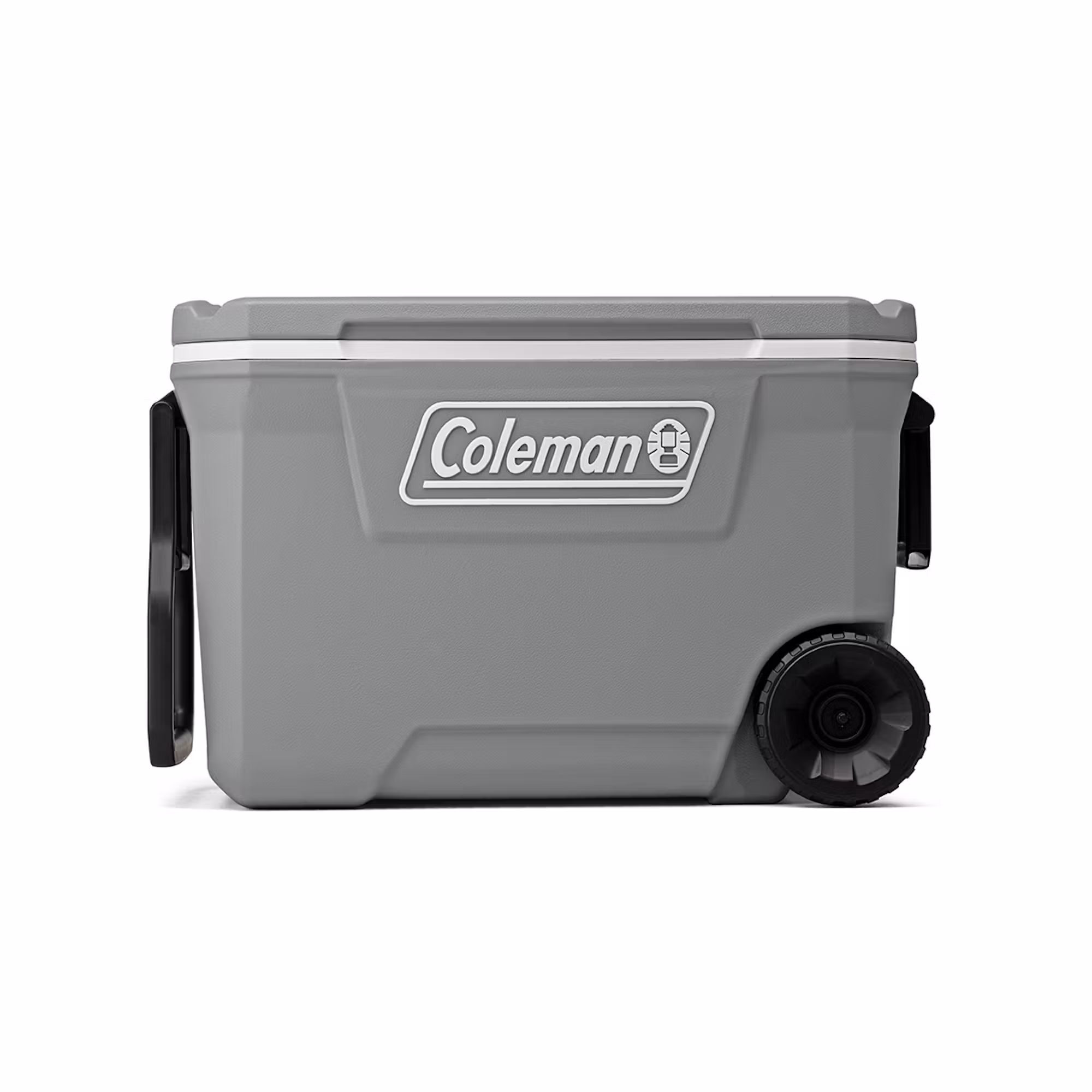 Coleman 62-Quart Classic Hard Cooler - Rock Color with Cup Holders