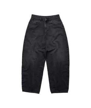 VESPA DEC OVER DENIM PANT JET BLACK