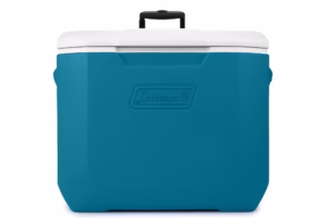 Coleman Chiller™ 60-Quart Wheeled Cooler – Deep Ocean | Portable Ice Chest