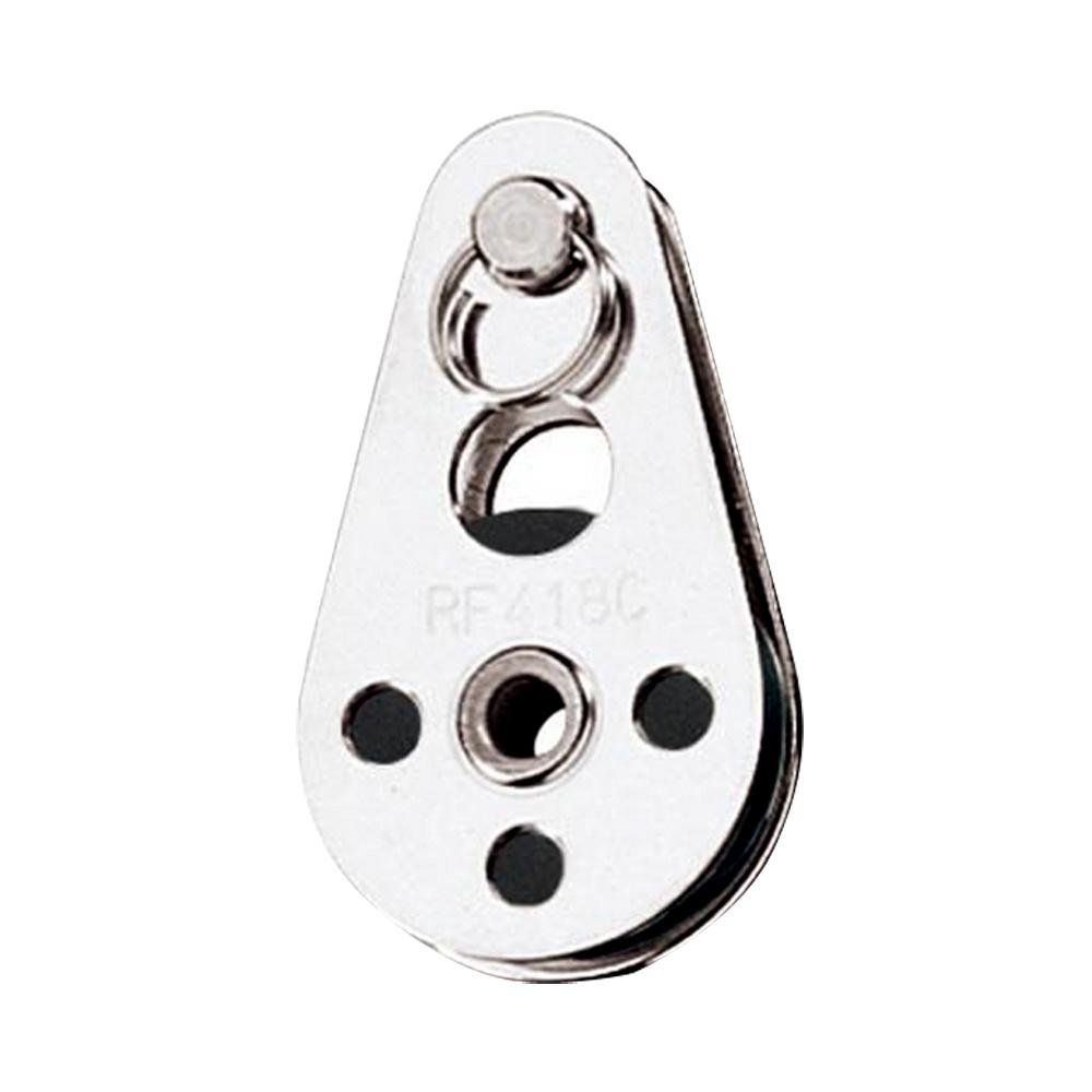 Ronstan Wire Block w/Removable Clevis Pin Head – Nylatron Sheave – 25mm (1″) Sheave Diameter – RF418C