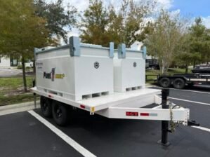 Bolder Fuel Tank Dual 528G System with Trailer – Complete Fuel Station