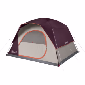 Coleman 6-Person Skydome™ Camping Tent | 10 x 8’6″ | Blackberry
