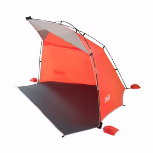 Coleman Skyshade™ Large Compact Beach Shade – Tigerlily | UPF 50+ Sun Protection