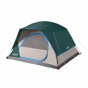 Coleman 4-Person Skydome™ Camping Tent | 8 ft x 7 ft x 4 ft | Evergreen
