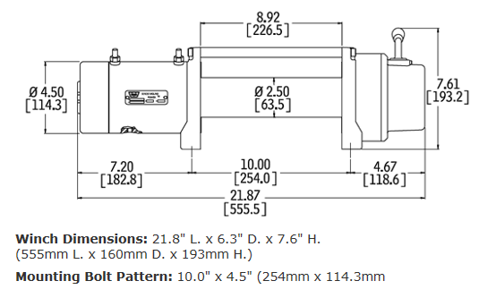 XD9 Winch - 28500 - Image 4