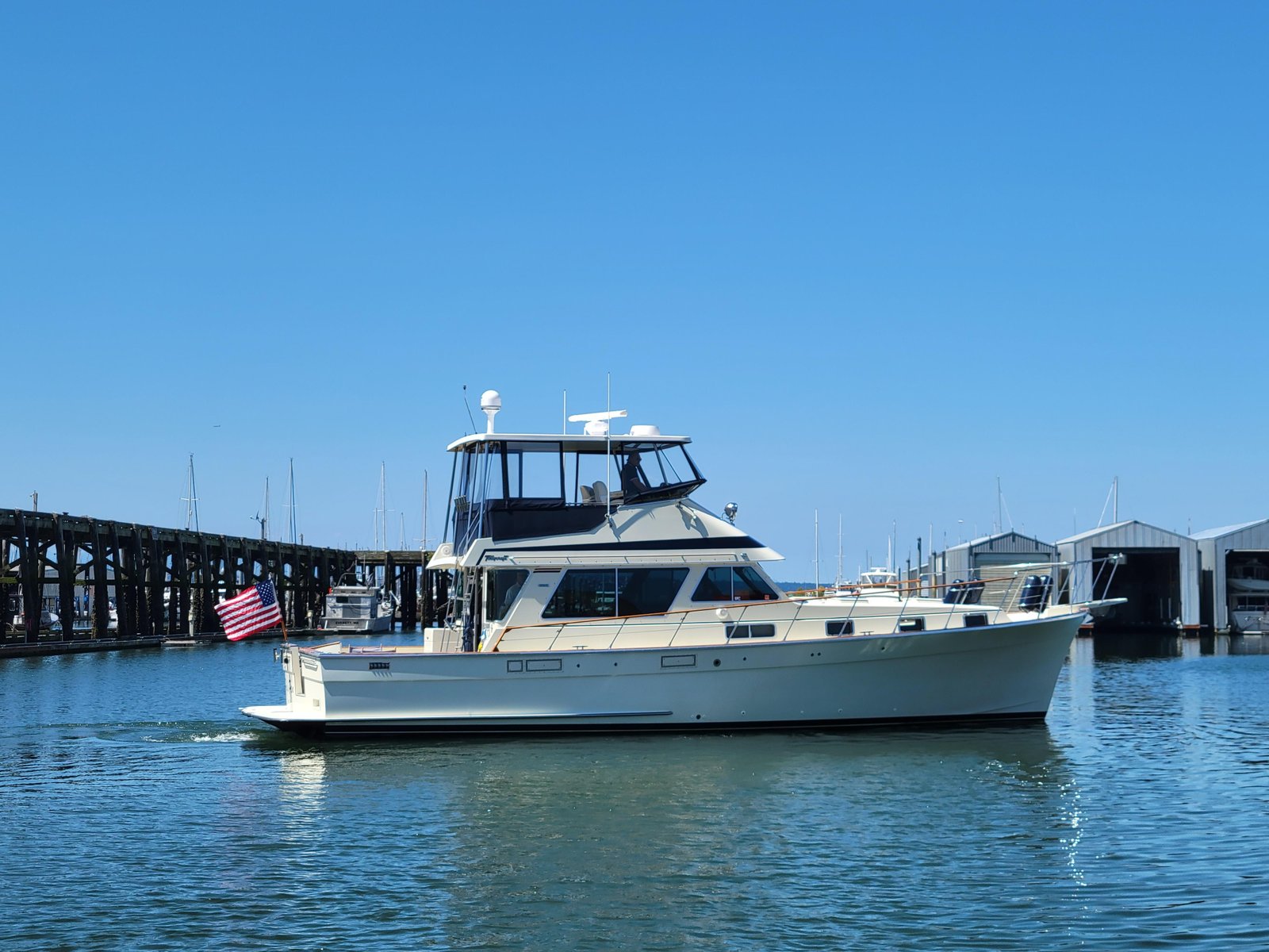 Tollycraft 48′ Sedan 1982 “No Agenda”