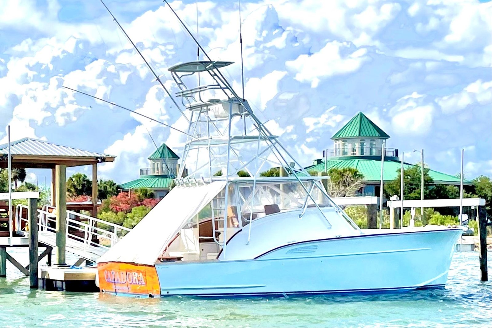 Custom Carolina Warren O’Neal 2015 renovation 1964 “CAZADORA”