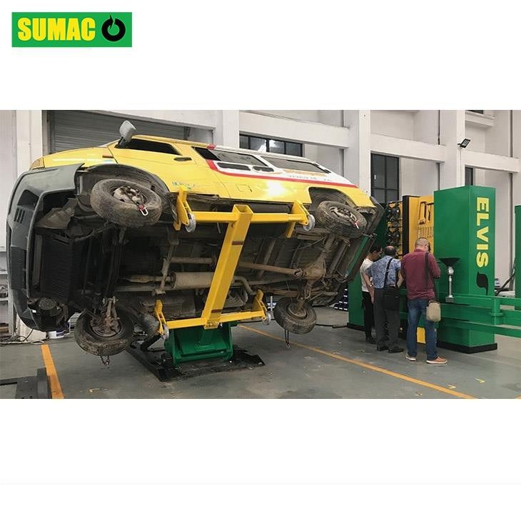 Recycling Vehicle Flip Lift