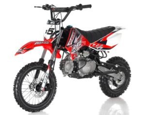 Apollo X5 Dirt Bike 125cc Red