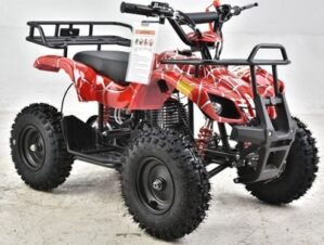 Mini Hunter Atv 40cc Pull Start Red Spid