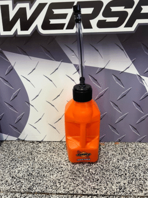 Orange Fuel Jug 2.5 Gallon W/HOSE