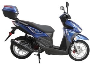 Spark 150cc Motorbike, Street Blue