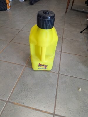Yellow Fuel Jug 2.5 Gallon W/HOSE