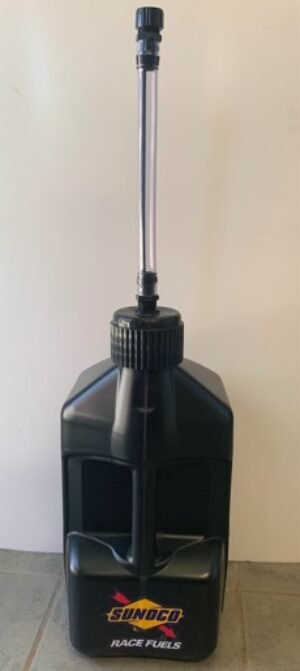 5 Gallon Fuel Jug W/ Hose Black