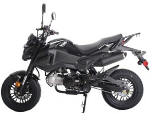 Vader 125cc Motorcycle Black