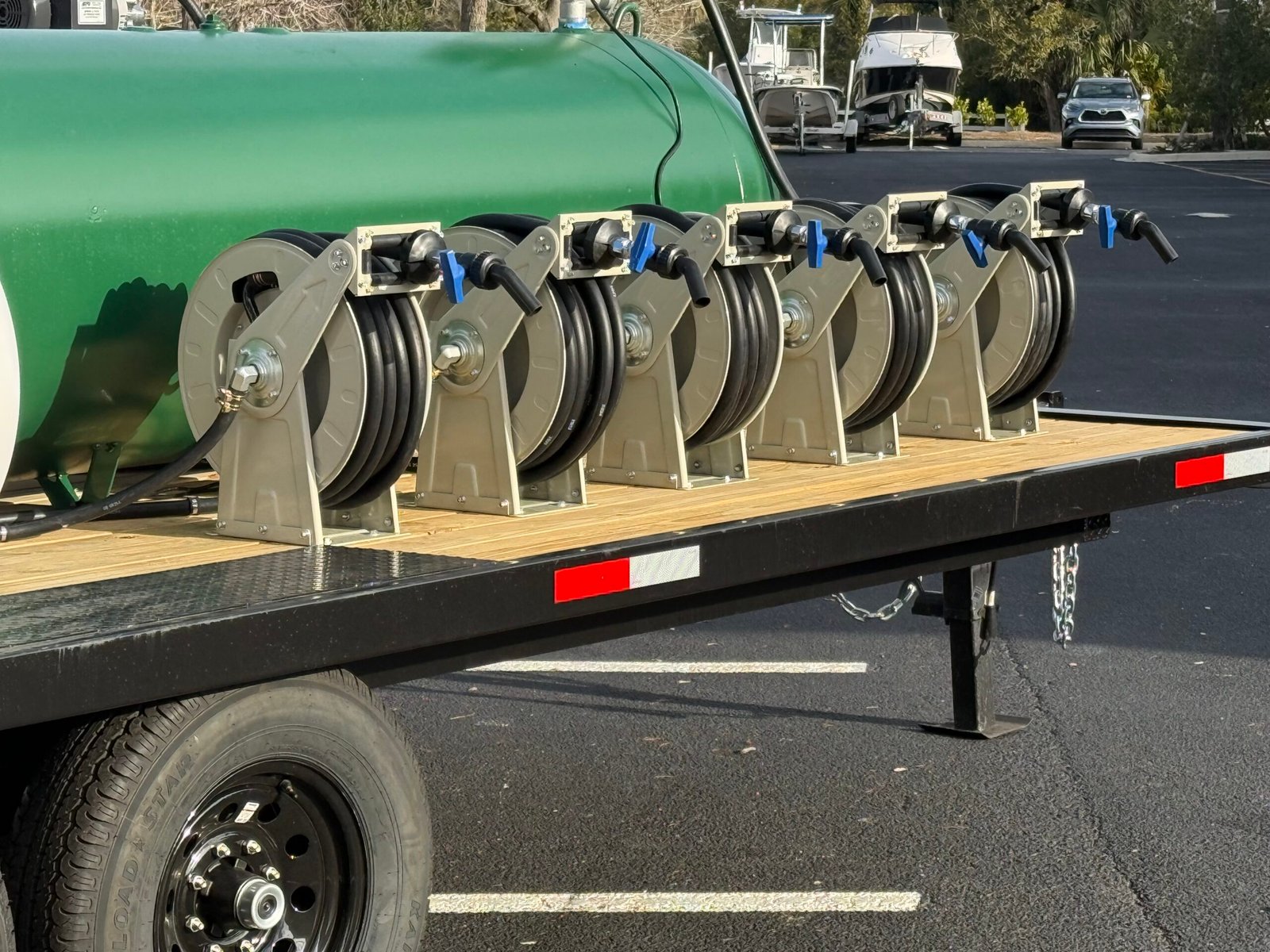 Lubricant Trailer with Tanks - Dispensers and Generator - All in one Lubricant Distribution System - Image 7