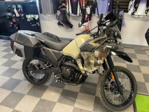 2025 Kawasaki KLR650 Adventure ABS Cypher Camo Beige