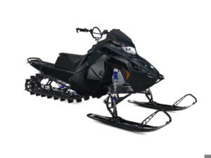 2026 Polaris Patriot Boost RMK Khaos 155 Gloss Black / Blue Dus 840