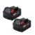 Milwaukee M18 18V 4.0Ah Battery Replacement (2-Pack) | 48-11-1811 Compatible